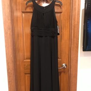 Long black gown